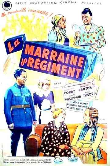 La marraine du régiment Poster