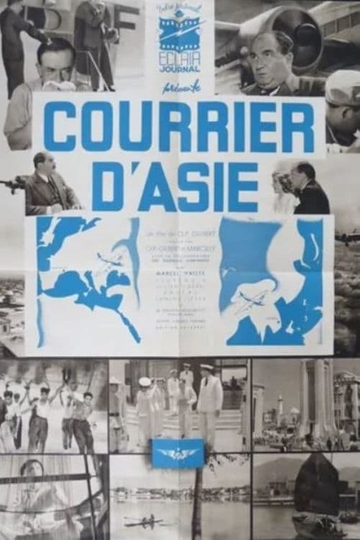 Courrier dAsie Poster