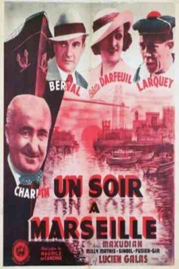 Un soir à Marseille Poster