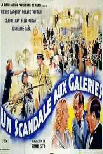 Un scandale aux Galeries Poster