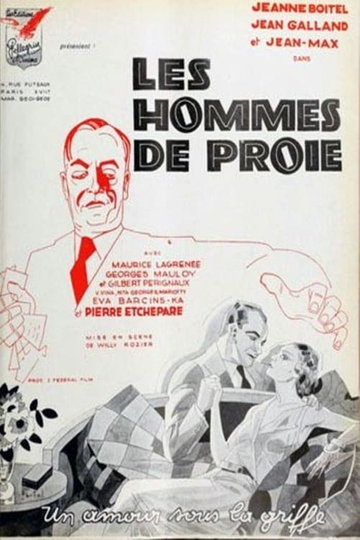 Les hommes de proie Poster