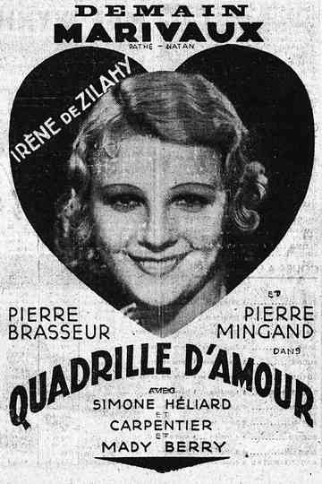 Quadrille d'amour Poster