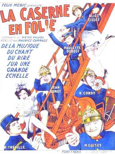 La caserne en folie Poster