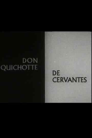 Don Quichotte de Cervantes Poster