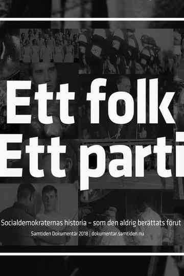 Ett folk Ett parti Poster