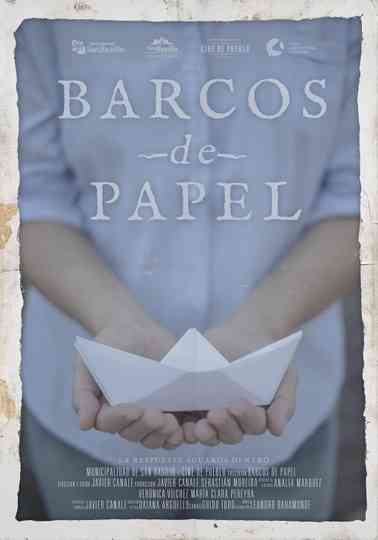 Barcos de Papel Poster