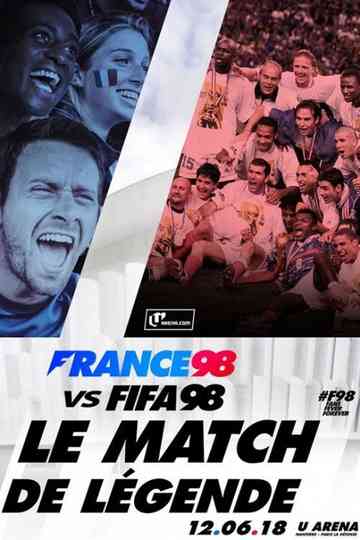 France 98 vs FIFA 98 Poster