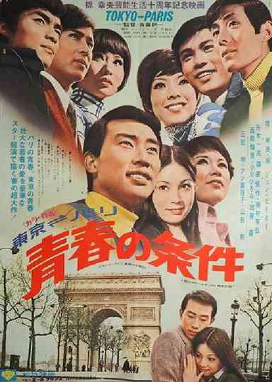 Rainbow Over Paris Poster