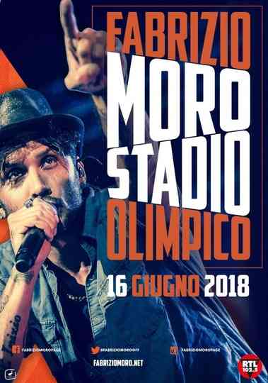 Fabrizio Moro Stadio Olimpico Poster