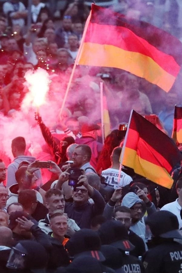 Clash in Chemnitz