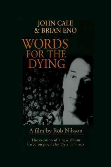 Words for the Dying Poster