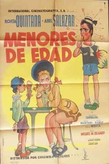 Menores de edad Poster
