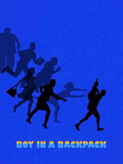 Boy in a Backpack Poster