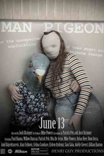 Man Pigeon Poster