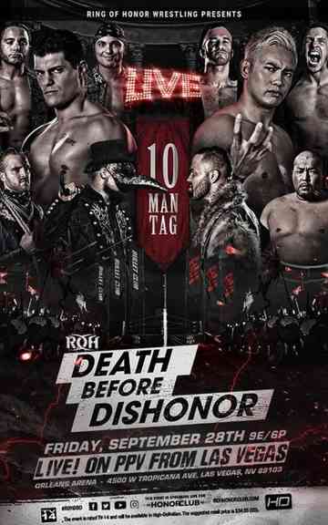 ROH Death Before Dishonor XVI Poster
