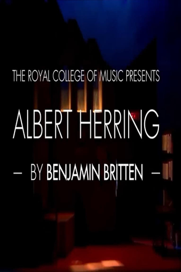 Britten - Albert Herring Poster