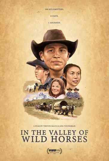 In the Valley Of Wild Horses Poster