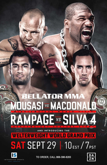 Bellator 206 Mousasi vs MacDonald