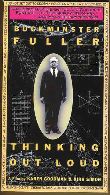 Buckminster Fuller Thinking Out Loud Poster