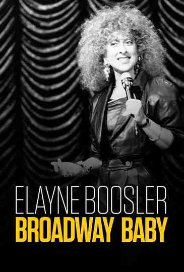 Elayne Boosler Broadway Baby Poster