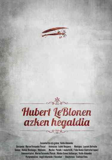 Hubert Le Blon's Last Flight Poster