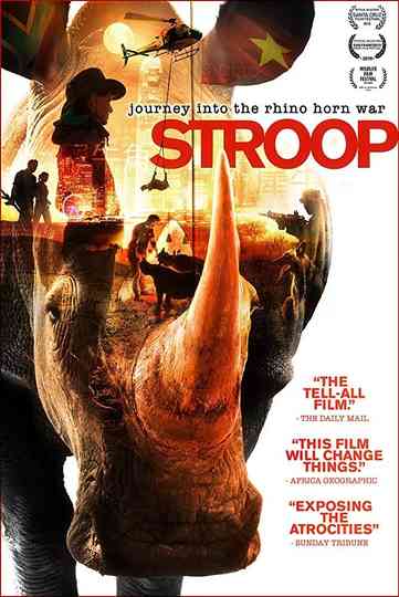 Stroop Journey into the Rhino Horn War Poster