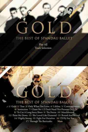 Spandau Ballet - Gold: The Best Video of poster