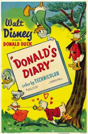 Donald's Diary Poster