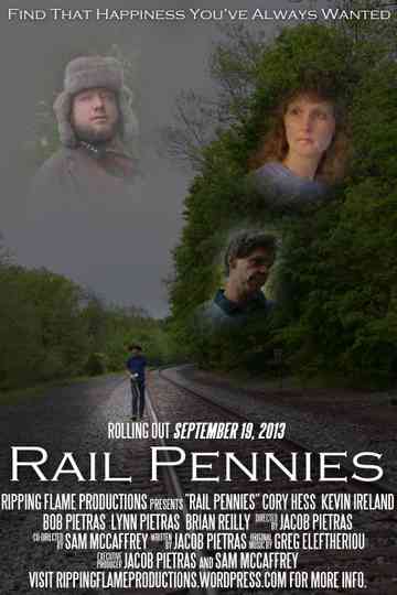 Rail Pennies Poster