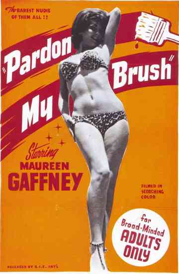 Pardon My Brush Poster