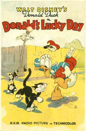 Donald's Lucky Day Poster