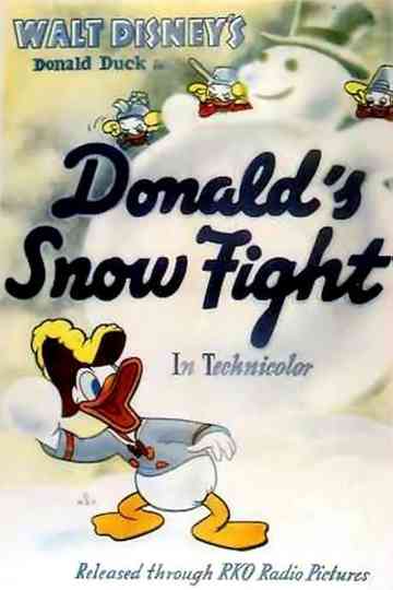Donald's Snow Fight Poster