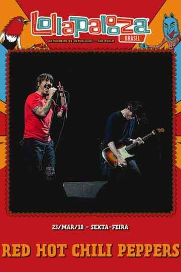 Red Hot Chili Peppers Lollapalooza Brasil Poster