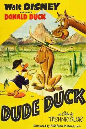 Dude Duck Poster
