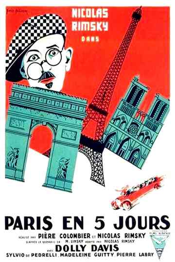 Paris in Five Days Poster