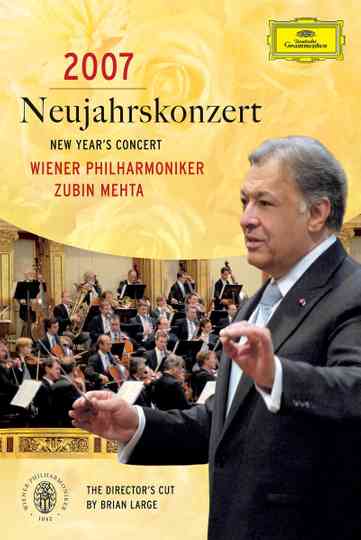 New Years Concert 2007  Vienna Philharmonic Poster
