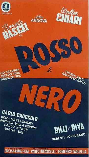 Rosso e nero Poster