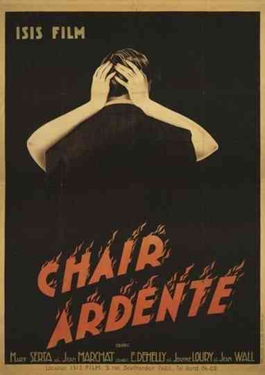 Burning chair Poster