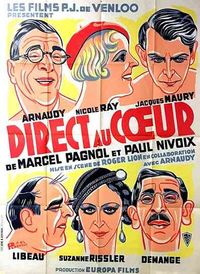 Direct au coeur Poster