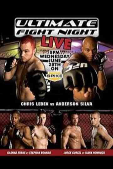 UFC Fight Night 5 Leben vs Silva Poster