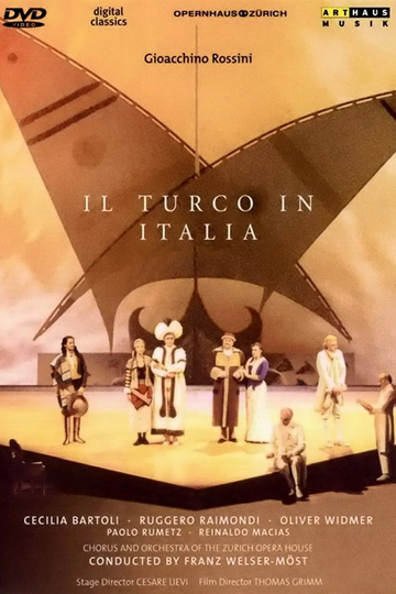 Rossini Il turco in Italia Opernhaus Zurich Poster