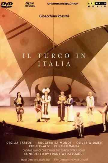 Rossini Il turco in Italia Opernhaus Zurich Poster