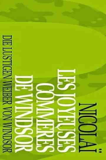 The Merry Wives of Windsor  Opéra Royal de Wallonie Poster