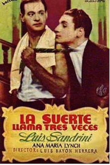 La suerte llama tres veces Poster