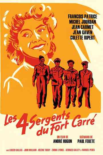 Les quatre sergents du Fort Carré Poster