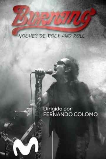 Burning Noches de rock and roll Poster