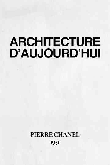 LArchitecture dAujourdhui Poster
