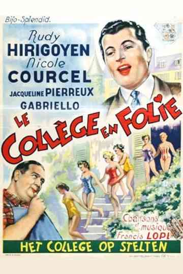 Le collège en folie Poster