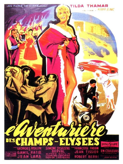 L’aventurière des Champs-Élysées Poster