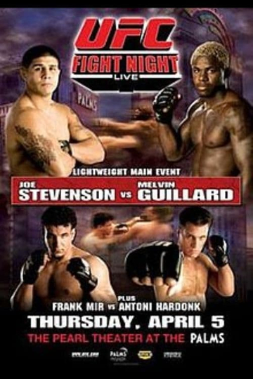 UFC Fight Night 9 Stevenson vs Guillard Poster